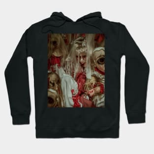 Dolls sinister tea party Hoodie